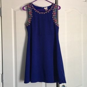 Love Riche royal blue dress